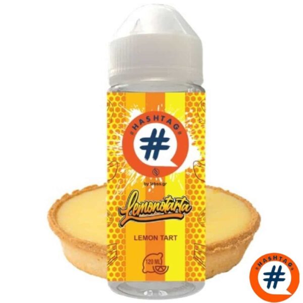 Λεμονόταρτα 24ml (120ml) – Hashtag Flavorshot