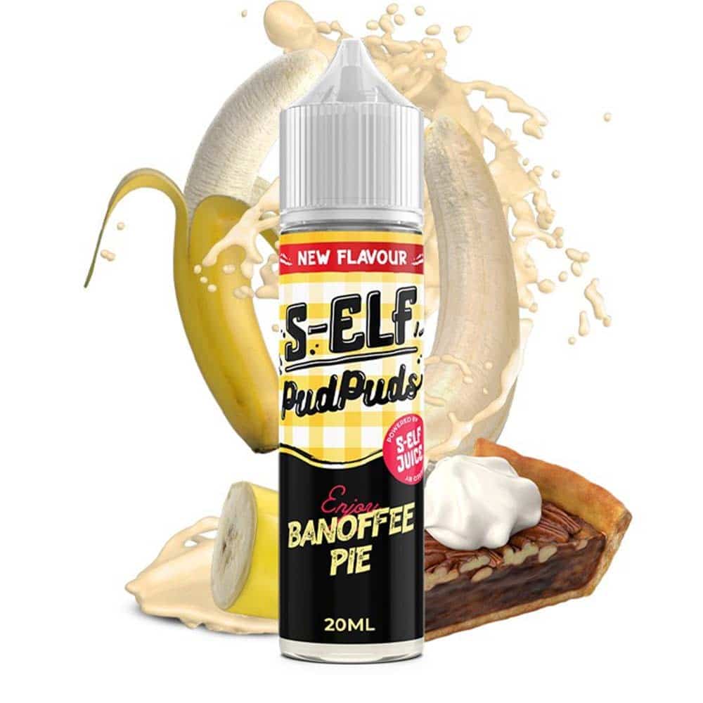 banofee-pie-s-elf-juice-flavor Banoffee Pie S-Elf Juice 60ml - Image 1