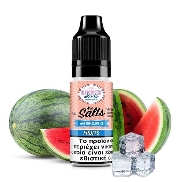 watermelon-ice-dinner-lady-nic-salt Watermelon Ice Dinner Lady Nic Salt 10ml - Image 1