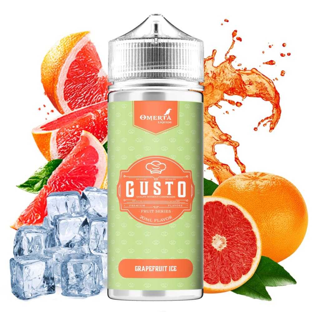 grapefruit-ice-gusto-omerta-120ml Omerta Gusto Grapefruit Ice 120ml - Image 1